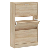 Thumbnail for Schuhschrank Sonoma-Eiche 63x24x103 cm Holzwerkstoff