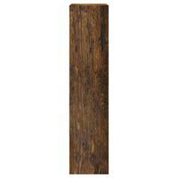 Thumbnail for Schuhschrank Räuchereiche 63x24x103 cm Holzwerkstoff