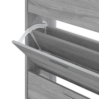 Thumbnail for Schuhschrank Grau Sonoma 63x24x103 cm Holzwerkstoff