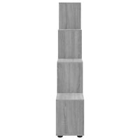 Thumbnail for Treppenregal Grau Sonoma 142 cm Holzwerkstoff