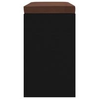 Thumbnail for Schuhbank Schwarz 103x30x48 cm Holzwerkstoff