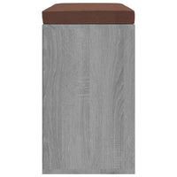 Thumbnail for Schuhbank Grau Sonoma 103x30x48 cm Holzwerkstoff