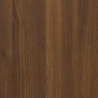 Thumbnail for Schreibtisch mit Stauraum Braun Eichen-Optik 100x40x73 cm