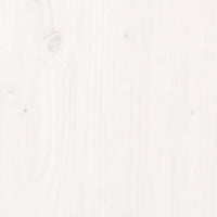 Thumbnail for Kopfteil Weiß 80,5x4x100 cm Massivholz Kiefer