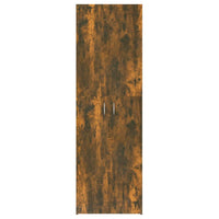 Thumbnail for Büroschrank Räuchereiche 60x32x190 cm Holzwerkstoff