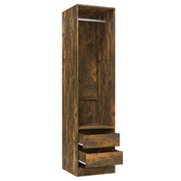 Thumbnail for Kleiderschrank mit Schubladen Räuchereiche 50x50x200 cm
