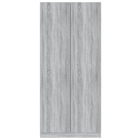 Thumbnail for Kleiderschrank Grau Sonoma 90x52x200 cm Holzwerkstoff