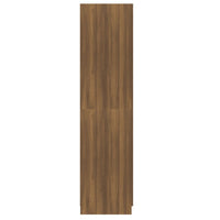Thumbnail for Kleiderschrank Braun Eichen-Optik 90x52x200 cm Holzwerkstoff