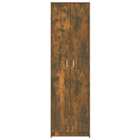 Thumbnail for Garderobenschrank Räuchereiche 55x25x189 cm Holzwerkstoff