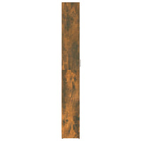 Thumbnail for Garderobenschrank Räuchereiche 55x25x189 cm Holzwerkstoff