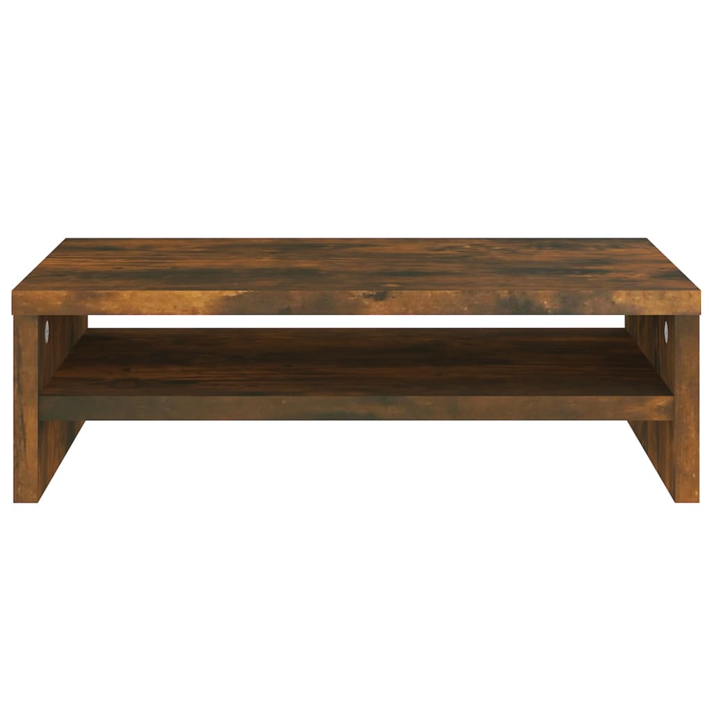 Monitorständer Räuchereiche 42x24x13 cm Holzwerkstoff