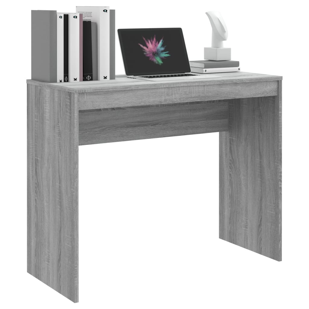 Schreibtisch Grau Sonoma 90x40x72 cm Holzwerkstoff