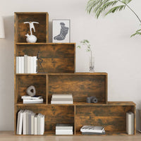 Thumbnail for Bücherregal Räuchereiche 155x24x160 cm