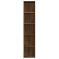Thumbnail for Bücherregal Braun Eiche 40x30x189 cm Holzwerkstoff
