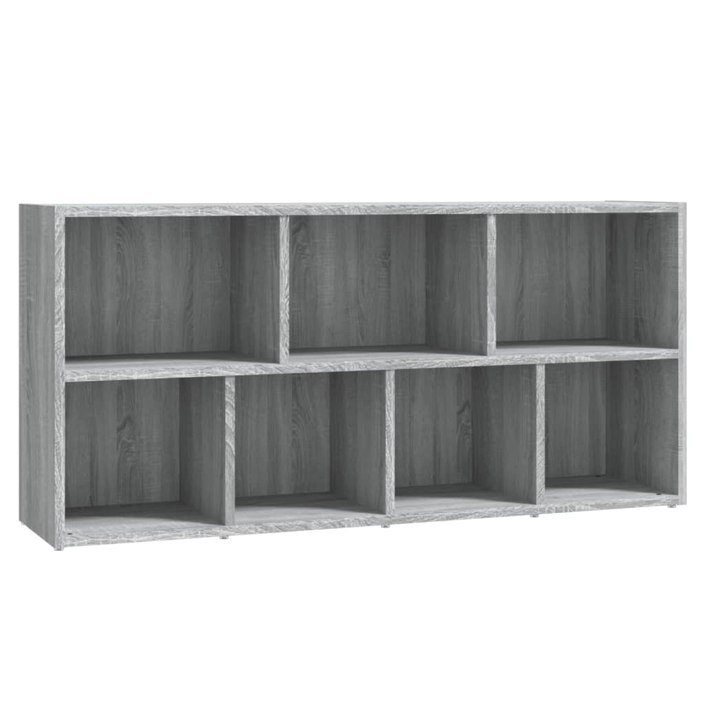Bücherregal Grau Sonoma 50x25x106 cm