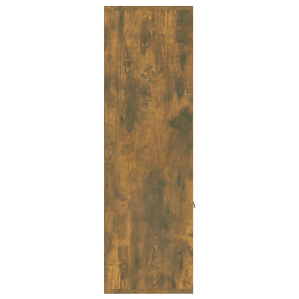 Bücherschrank Räuchereiche 98x30x98 cm