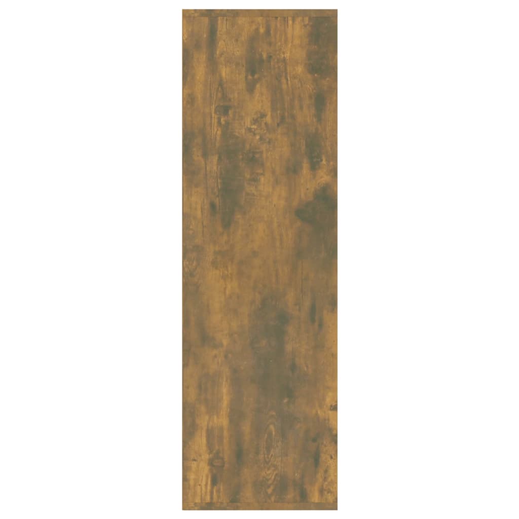 Bücherschrank Räuchereiche 98x30x98 cm