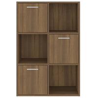 Thumbnail for Lagerschrank Braun Eichen-Optik 60x29,5x90 cm