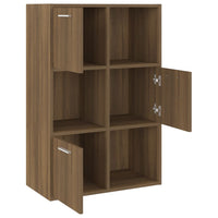 Thumbnail for Lagerschrank Braun Eichen-Optik 60x29,5x90 cm