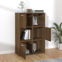 Thumbnail for Lagerschrank Braun Eichen-Optik 60x29,5x90 cm