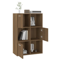 Thumbnail for Lagerschrank Braun Eichen-Optik 60x29,5x90 cm