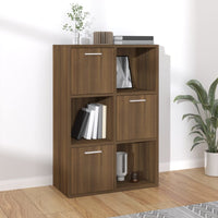 Thumbnail for Lagerschrank Braun Eichen-Optik 60x29,5x90 cm