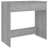 Thumbnail for Schreibtisch Grau Sonoma 80x40x75 cm Holzwerkstoff