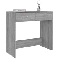 Thumbnail for Schreibtisch Grau Sonoma 80x40x75 cm Holzwerkstoff