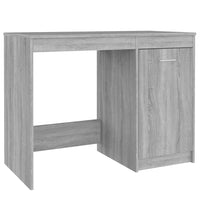 Thumbnail for Schreibtisch Grau Sonoma 100x50x76 cm Holzwerkstoff