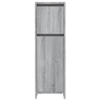 Thumbnail for Badezimmerschrank Grau Sonoma 30x30x95 cm Holzwerkstoff