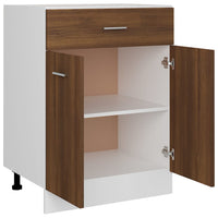 Thumbnail for Unterschrank mit Schublade Braun Eichen-Optik 60x46x81,5 cm