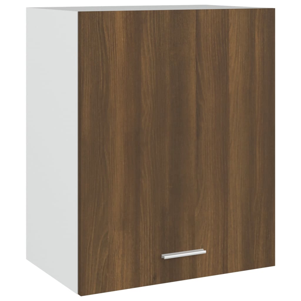 Hängeschrank Braun Eiche 50x31x60 cm Holzwerkstoff