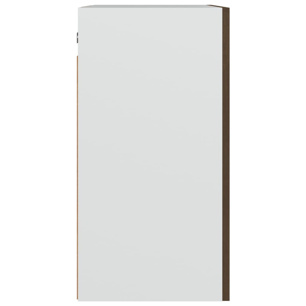 Hängeschrank Braun Eiche 50x31x60 cm Holzwerkstoff