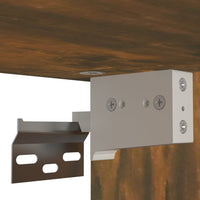 Thumbnail for Hängeschrank Räuchereiche 80x31x60 cm Holzwerkstoff