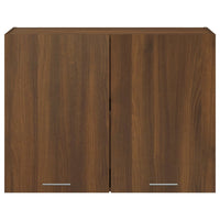 Thumbnail for Hängeschrank Braun Eichen-Optik 80x31x60 cm Holzwerkstoff