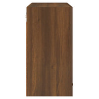 Thumbnail for Hängeschrank Braun Eichen-Optik 80x31x60 cm Holzwerkstoff
