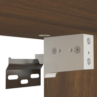 Thumbnail for Hängeschrank Braun Eichen-Optik 80x31x60 cm Holzwerkstoff