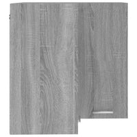Thumbnail for Eck-Hängeschrank Grau Sonoma 57x57x60 cm Holzwerkstoff