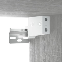 Thumbnail for Eck-Hängeschrank Grau Sonoma 57x57x60 cm Holzwerkstoff