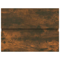 Thumbnail for Waschbeckenschrank Räuchereiche 60x38,5x45 cm Holzwerkstoff