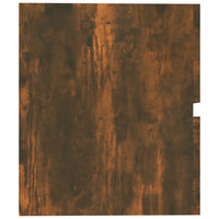 Thumbnail for Waschbeckenschrank Räuchereiche 60x38,5x45 cm Holzwerkstoff
