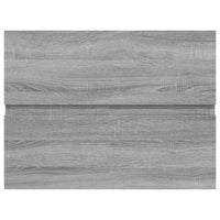 Thumbnail for Waschbeckenschrank Grau Sonoma 60x38,5x45 cm Holzwerkstoff