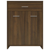 Thumbnail for Badezimmerschrank Braun Eichen-Optik 60x33x80 cm Holzwerkstoff