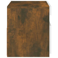 Thumbnail for TV-Schrank mit LED-Leuchten Räuchereiche 60x35x40 cm