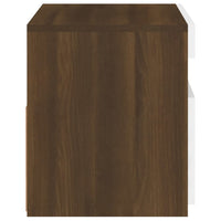 Thumbnail for TV-Schrank mit LED-Leuchten Braun Eichen-Optik 60x35x40 cm