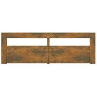 Thumbnail for TV-Schrank mit LED-Leuchten Räuchereiche 120x35x40 cm