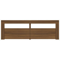 Thumbnail for TV-Schrank mit LED-Leuchten Braun Eichen-Optik 120x35x40 cm