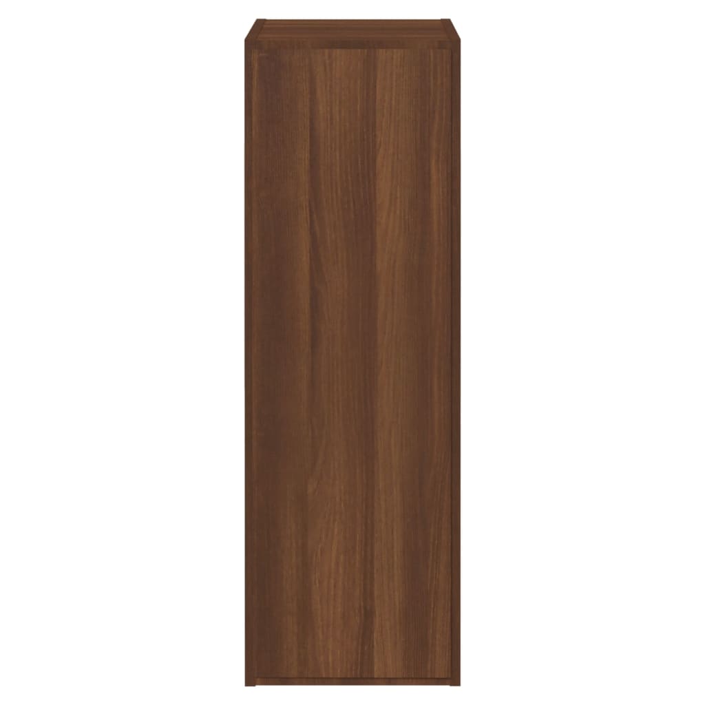 TV-Schränke 2 Stk. Braun Eichen-Optik 30,5x30x90 Holzwerkstoff