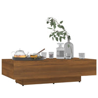 Thumbnail for Couchtisch Braun Eichen-Optik 115x60x31 cm Holzwerkstoff