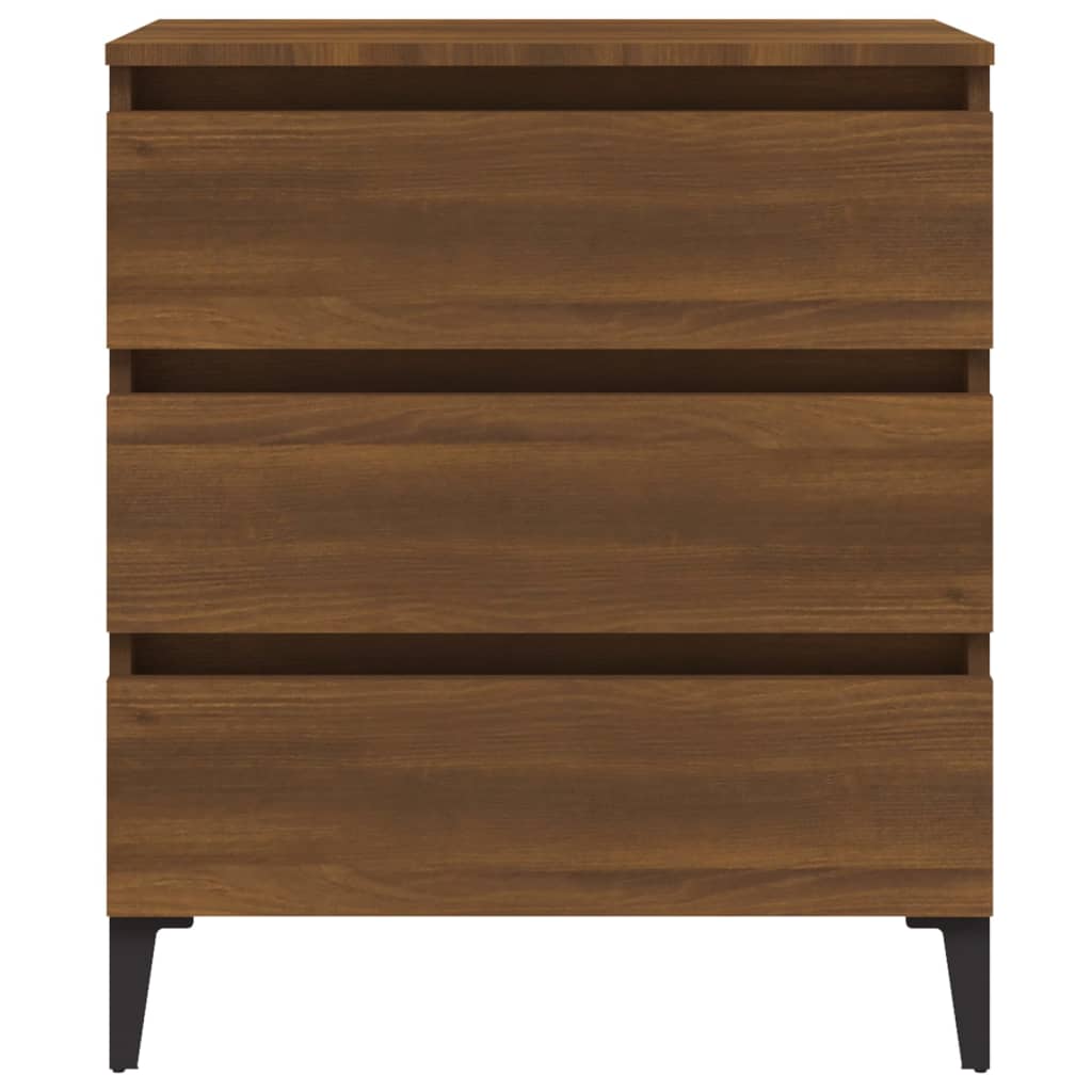 vidaXL Sideboard Braun Eichen-Optik 60x35x69 cm Holzwerkstoff
